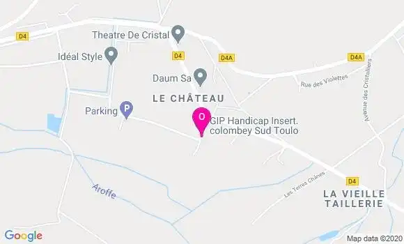 Localisation Marie France Maistret