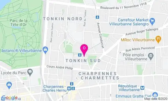 Localisation Baptiste Chetail