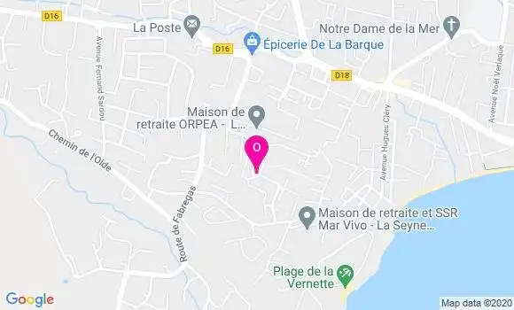 Localisation Coline Simon