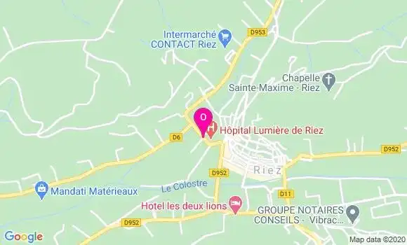 Localisation Colette Seehof Pauze