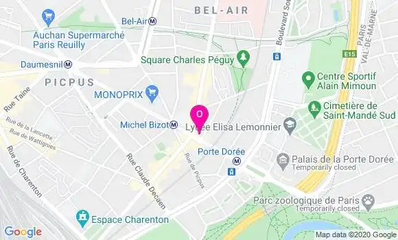 Localisation Florence Marquis