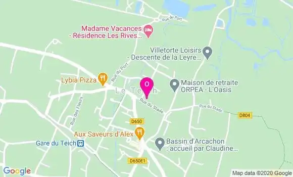 Localisation Sandrine Dheurle