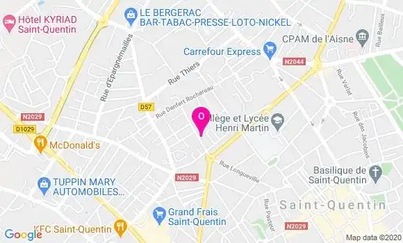 Localisation Brigitte Ritouret