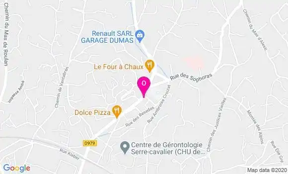 Localisation Joelle Blancard Pellissier