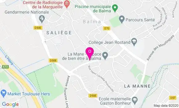 Localisation Louise Lepine