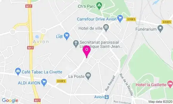 Localisation Gaelle Dourin