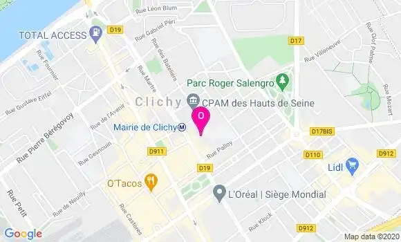 Localisation Patrice Fort