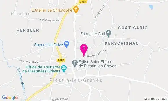 Localisation Isabelle Tremblin