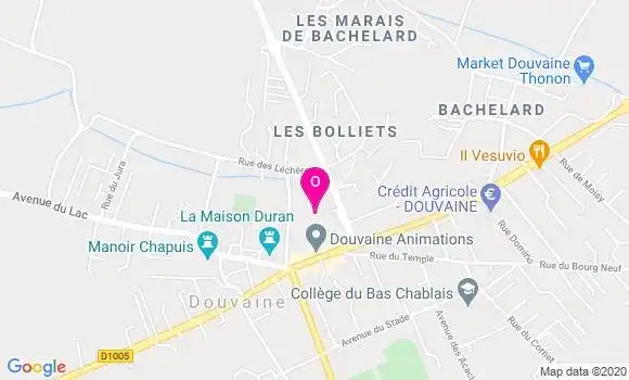 Localisation Cecile Ferrand