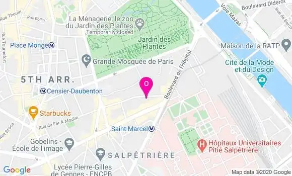 Localisation Laetitia De Chambourcy Metayer