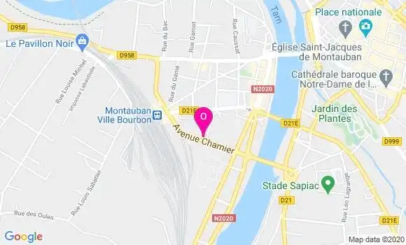 Localisation Ophelie Aguilar