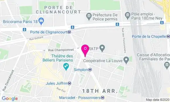 Localisation Geraldine Duval