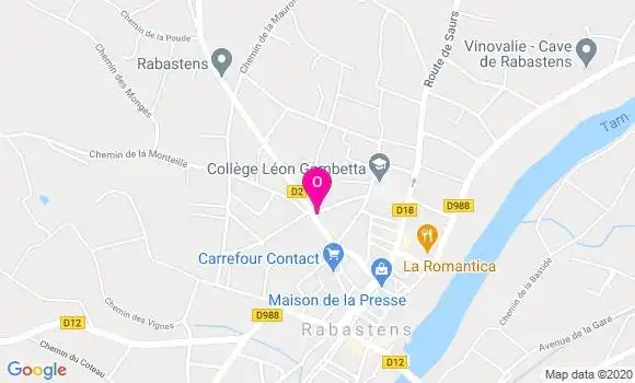 Localisation Sabine Merienne