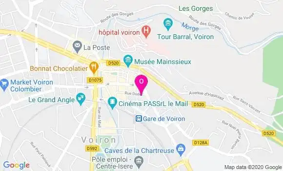 Localisation Sophie Vernet