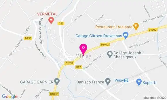 Localisation Charlotte Savigny