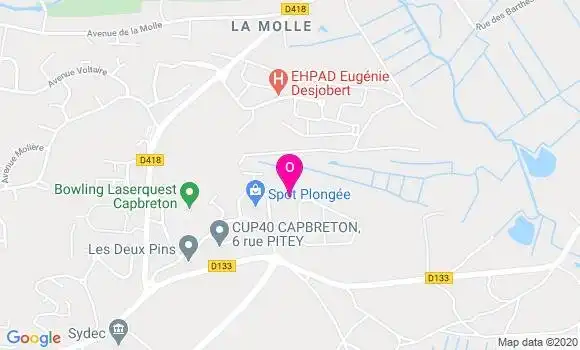 Localisation Pauline Maillard