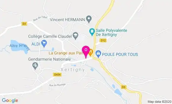 Localisation Marie Annick Picoche