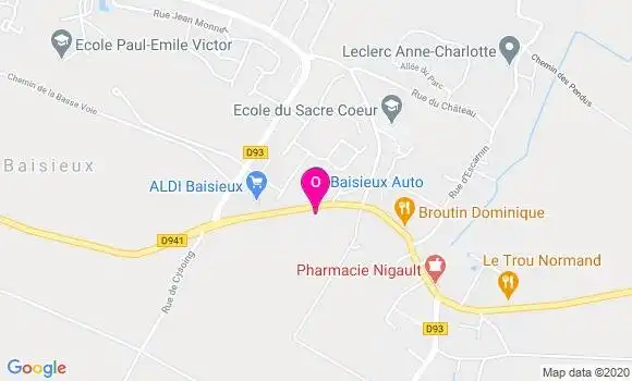 Localisation Caroline Houard