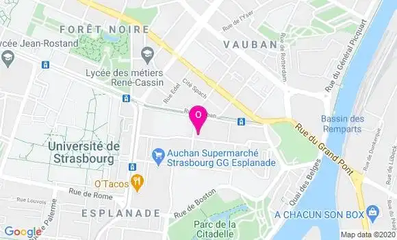Localisation Sarah Beyer