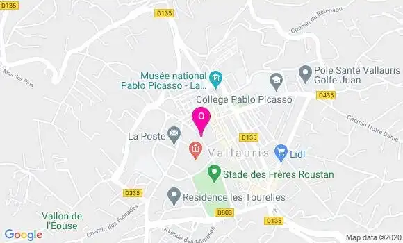Localisation Maryse Dien