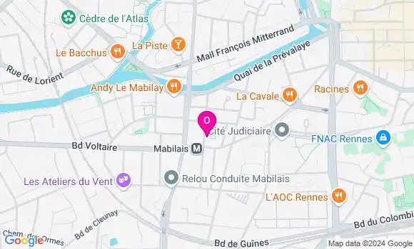 Localisation Clémentine Matte