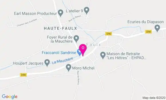 Localisation Romain Menetrier