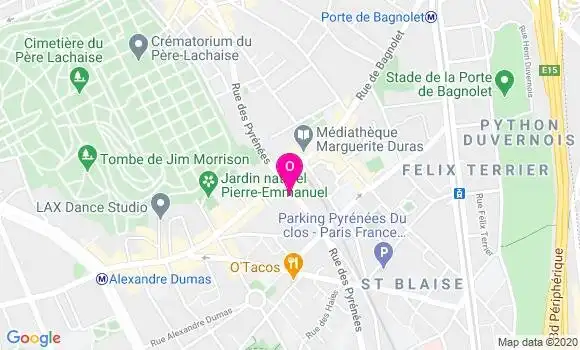 Localisation Chloe Mays