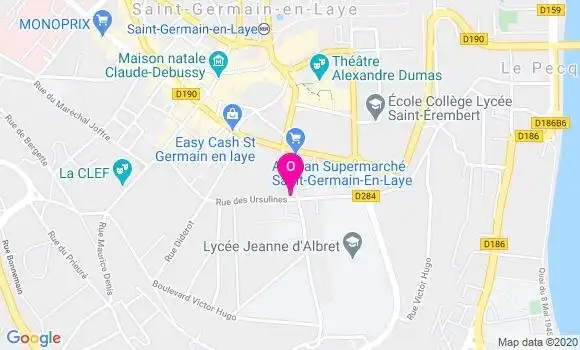 Localisation Michele Brochier