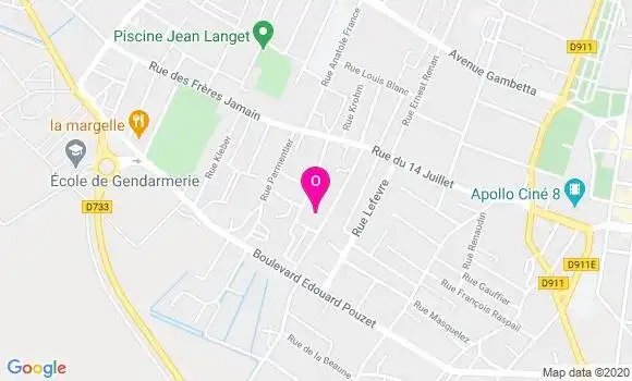 Localisation Elodie Crochemore