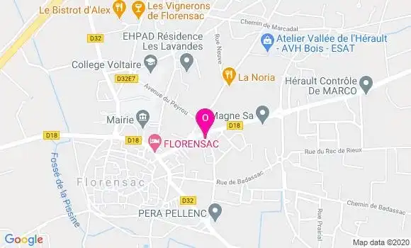 Localisation Laurence Franques