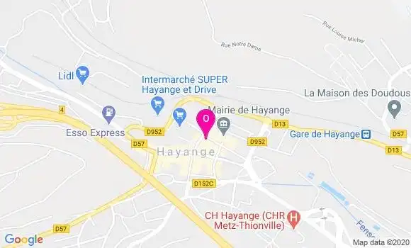Localisation Claire Domange