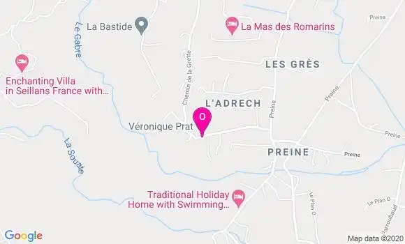 Localisation Veronique Prat