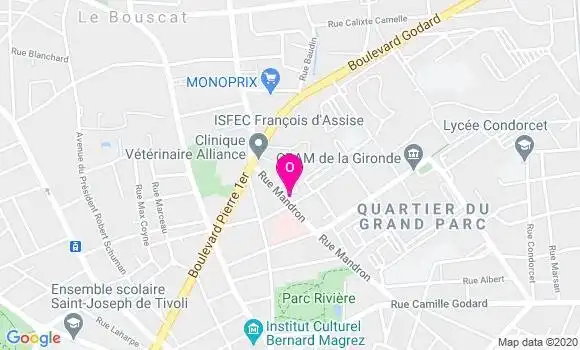 Localisation Anne Lamothe Corneloup
