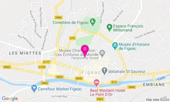 Localisation Thecle De Certaines