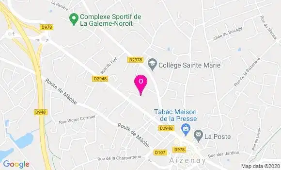 Localisation Severine Deltour