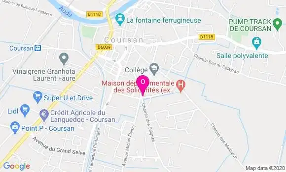 Localisation Marie Pierre Martin