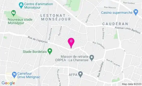 Localisation Aurelie Bousquet