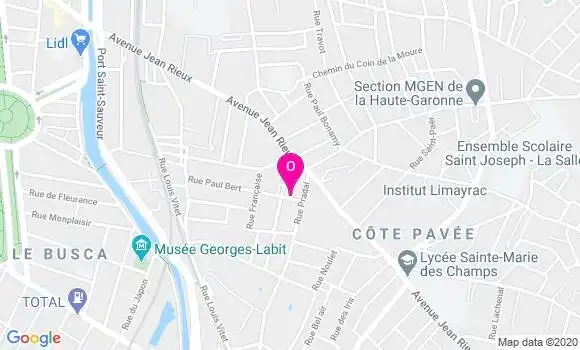 Localisation Adeline Le Marec