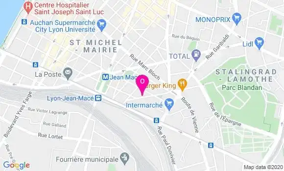 Localisation Capucine Gendry
