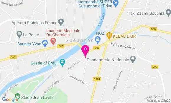 Localisation Carine Ledey