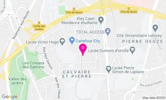 Localisation Adeline Caulet