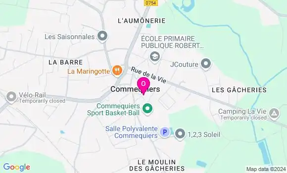 Localisation Hala Choisnet