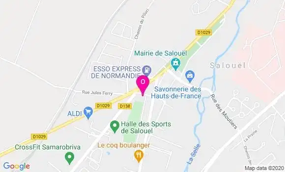 Localisation Anne Sergent