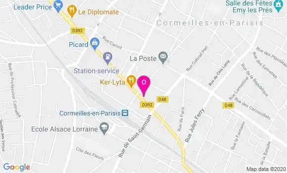 Localisation Agnes Costa