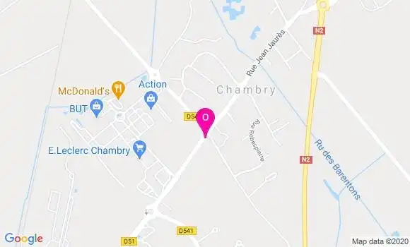 Localisation Camille Alves