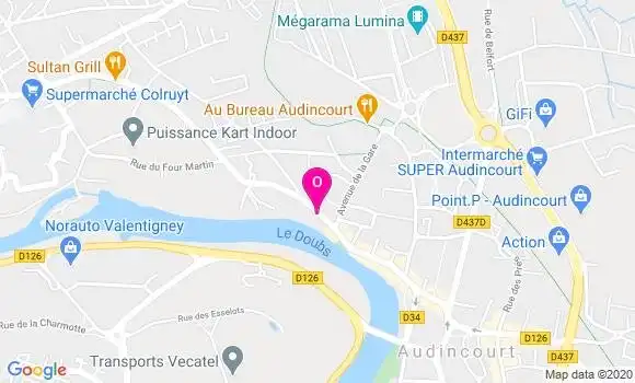 Localisation Raphaelle Quinzoni