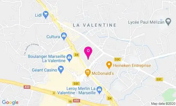 Localisation Justine Desforges