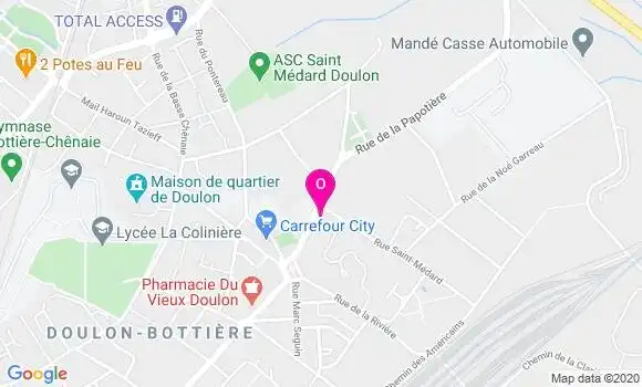 Localisation Marie Poquet
