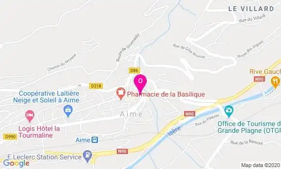 Localisation Violaine Philippot