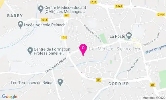 Localisation Claudie Leonesio